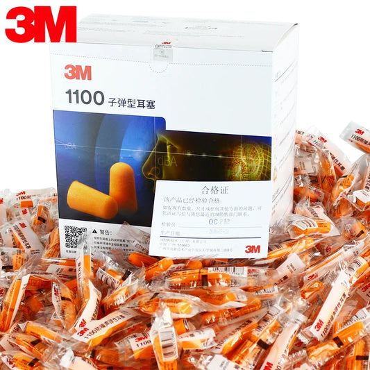 3M Noise-Reduction Earplugs with Storage Boxes