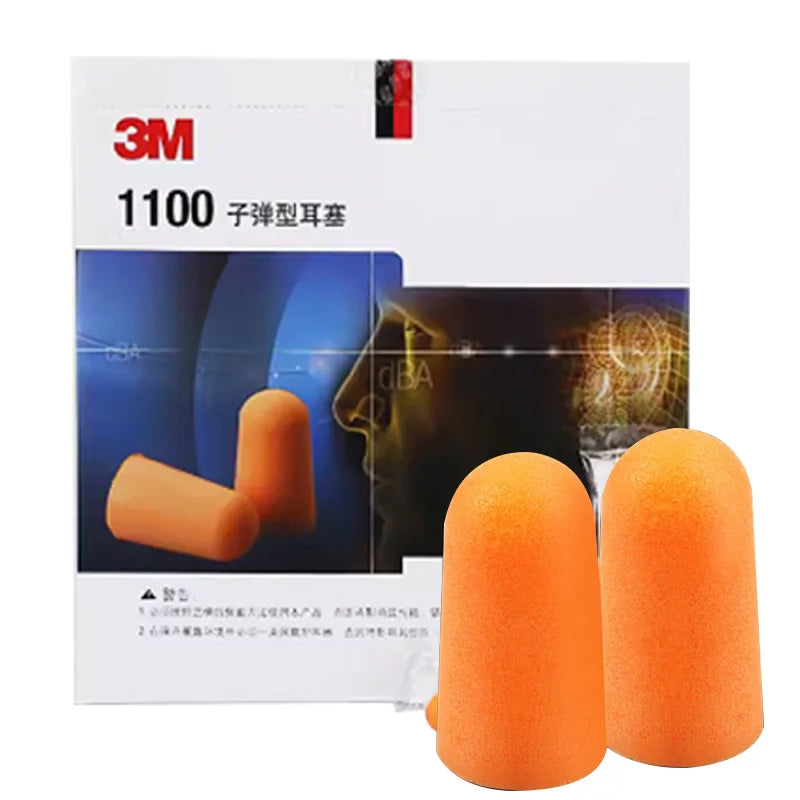 3M Noise-Reduction Earplugs with Storage Boxes