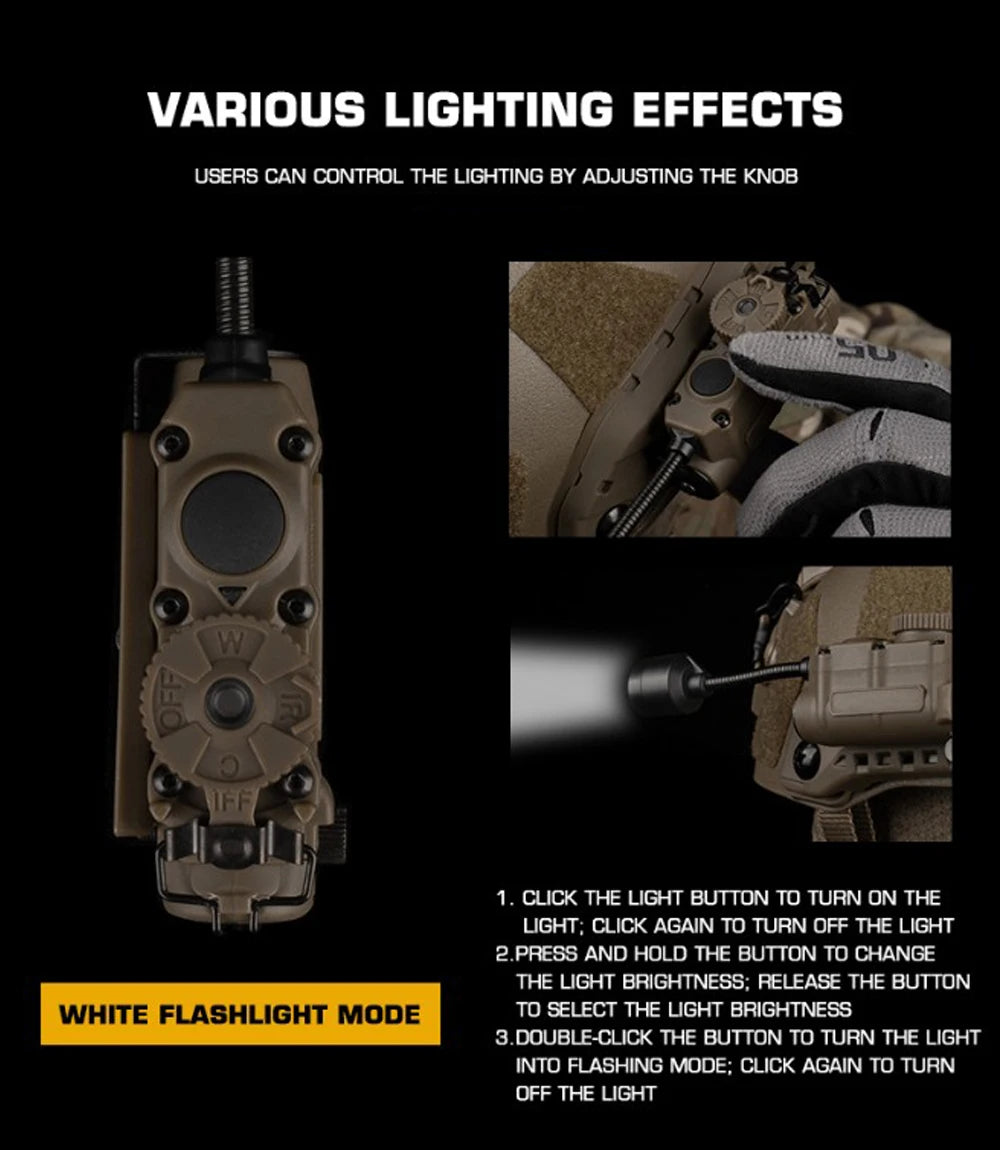 Sidewinder Low VisibilityTactical Helmet Lamp
