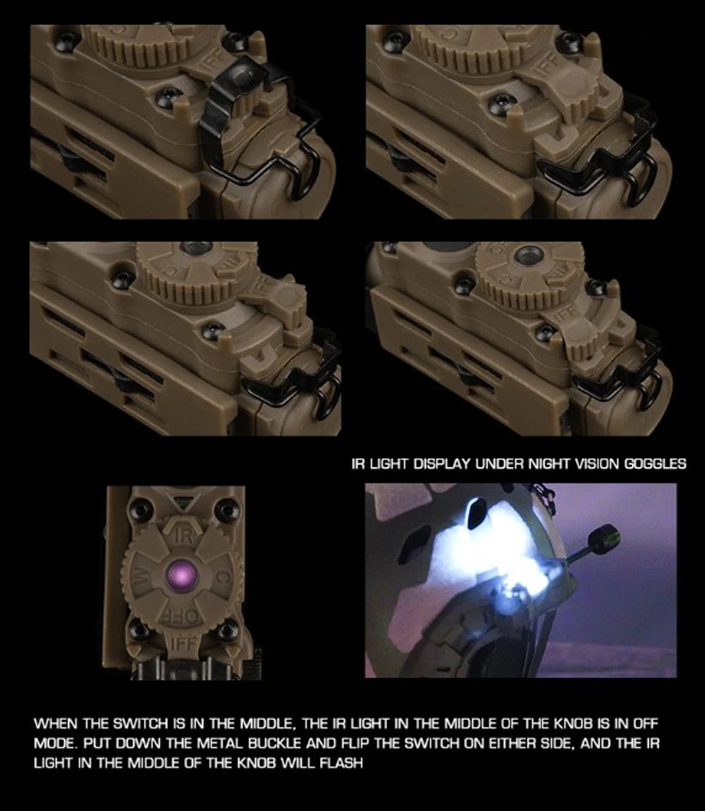 Sidewinder Low VisibilityTactical Helmet Lamp