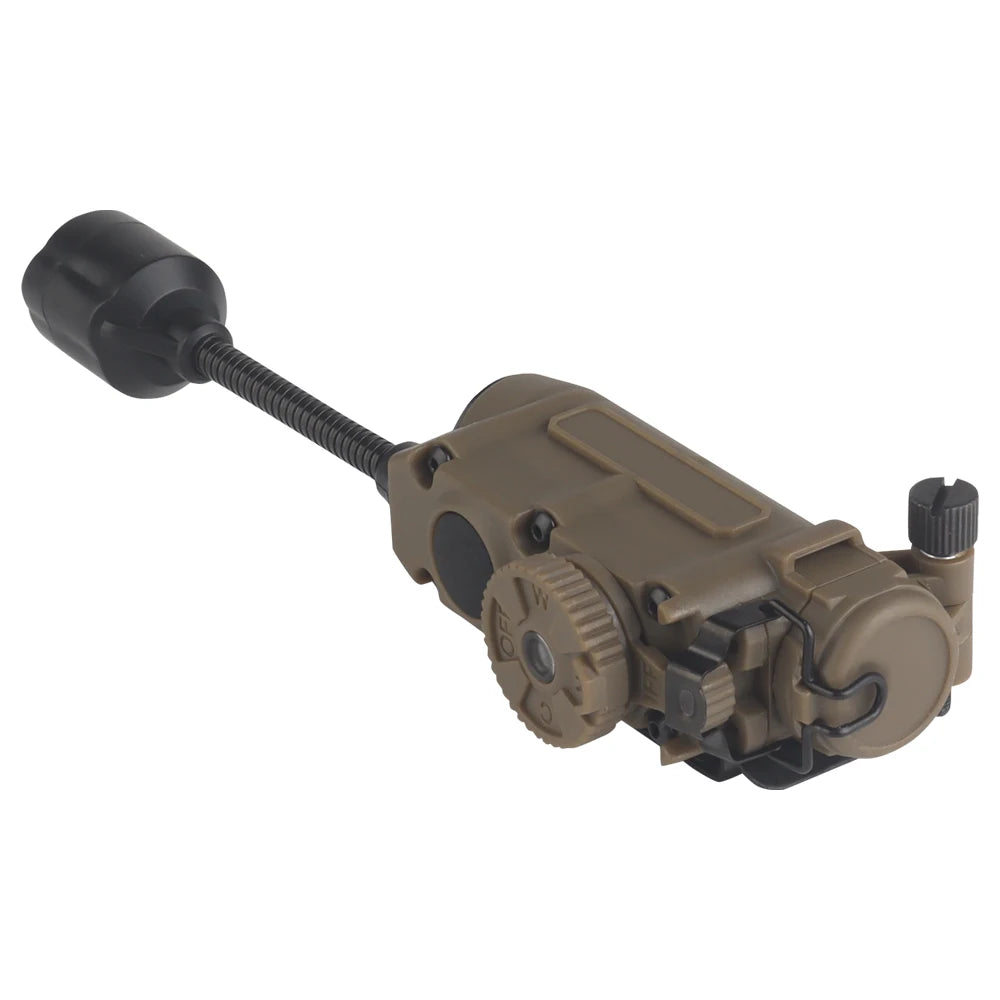 Sidewinder Helmet Lamp Tactical Strobe Light Red/Green/Blue/White/IR Head IFF Light Hunting Fishing Auxiliary LED Flashlight