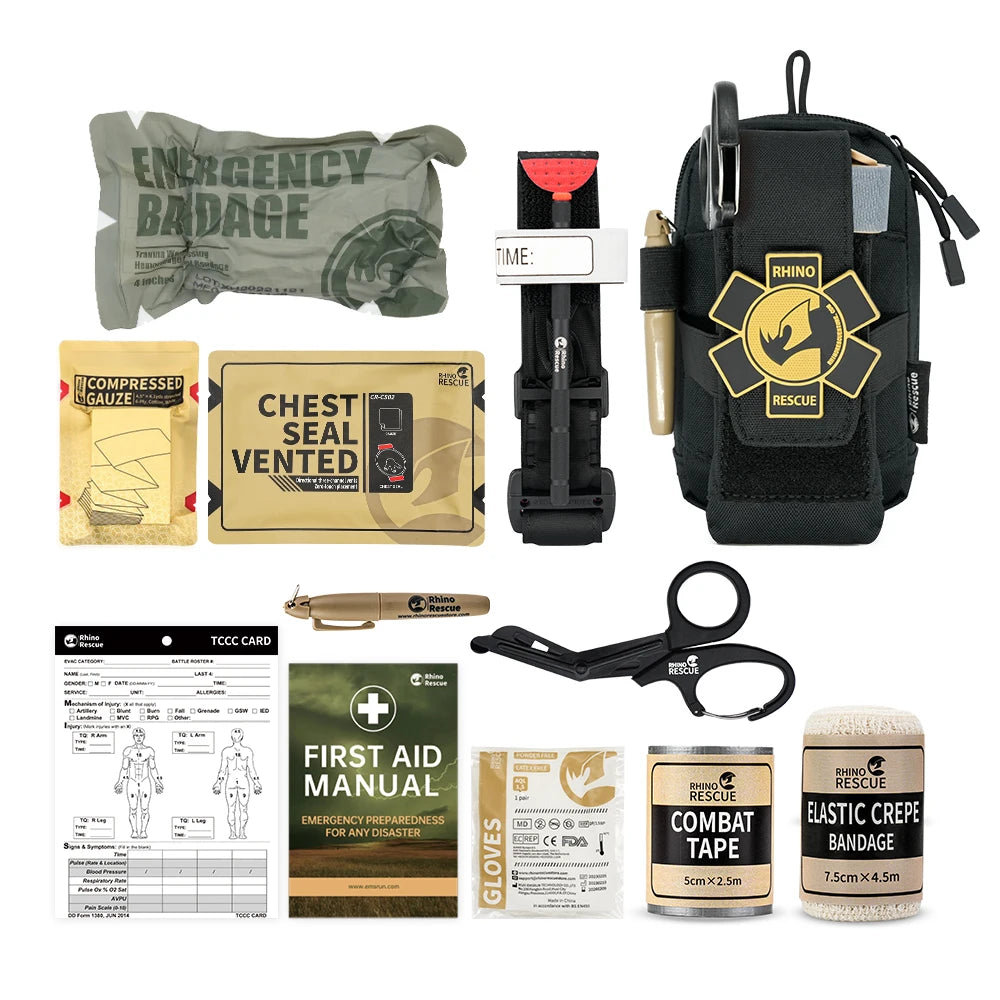 Rhino Rescue Molle First Aid Kit (Trauma Kit)